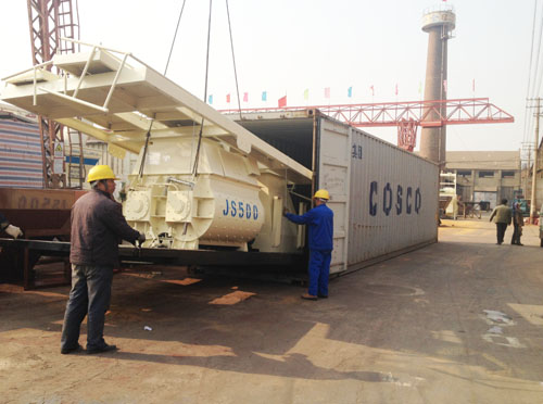 concrete batch Plant packing